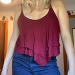 Maroon Bodysuit Red Size M Photo 1