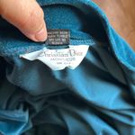 Vtg Christian Dior Monsieur Robe One Size Womens Blue Lounge Sleep Casual Bath Photo 9