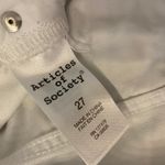 Articles of Society White Distressed Shorts  Photo 2