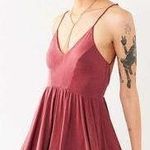 Urban Outfitters Silence + Noise Red Romper Photo 0