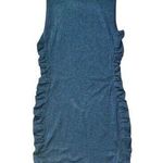 Calvin Klein Womens Size Medium Black Gray Sleeveless Turtleneck Fitted Dress Photo 0