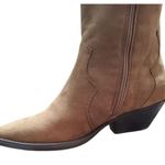 Wild Diva Nwt Sz 6.5 Tall Brown Suede Boots Photo 4