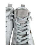 Vintage Havana Bishop High Top Sneakers White & Gold Star Women’s Size 7 Photo 2