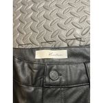 Kancan Kiwi Mid Rise Faux Leather Flare Jeans Pants 30 Black Goth Grunge Rave Photo 1