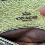 Coach CE871 Mini Rowan File Crossbody Bag Pale Lime Cross Grain Leather J Photo 9