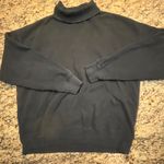 Abercrombie & Fitch Abercrombie & Fitch Women Large Soft AF Black Turtleneck Sweater Oversized Photo 0
