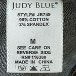 Judy Blue  Classic Dark Washed Denim Truckers Jacket Size Medium Photo 7