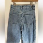 ZARA high waisted pants Wide Leg With Distress Size 2 Photo 4