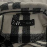 ZARA Plaid Shacket Photo 2