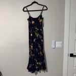 Reformation Lilibet Navy Dress Size 0 Photo 6