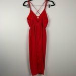 Few Moda ‎ Pricilla Strappy Red Slip Dress S NWT Photo 8