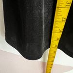 San Joy Vintage Y2K Black Mini Dress Shiny 2000s Goth Whimsigoth Witchy Small Photo 4