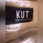 Kut From The Kloth White Flare Wide Leg Jeans 2 bell pants some spots Photo 11
