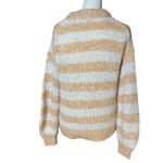 Madewell Baez Pullover Sweater in Stripe alpaca blend knit size xxs Photo 4