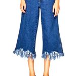 ZARA Cropped Wide Leg Jean Size 4 Excellent Condition Photo 0