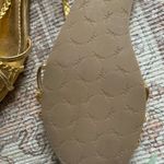 Talbots  Golden Sandals Women Size 8M Shoes Footwear Summer Yellow Fashion Photo 2