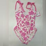 Kate Spade  Pink Floral One Piece Swimsuit Photo 1