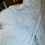 Women Within Women's Size 14 Blue Short Sleeve Button Photo 2