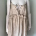 Free People  FP BEACH Boho Tassel Rosalind Ruffle Tunic Dress Photo 5