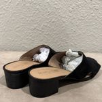 Naturalizer Arielle Black Faux Suede Crisscross N5 Comfort Sandals Size 7.5M Photo 2