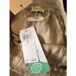 Elie Tahari  Tan Elastic Waist Drawstring Pants Women’s Small Lightweight Lounge Photo 2