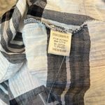 Lovestitch  Black and White Plaid Wide Sleeve Button shirt | small/ medium Photo 5