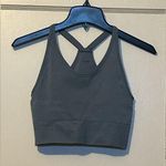 Zella Cropped Tank Top | Size: M | Blue Photo 0