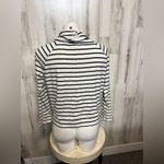 Stripped zip up sweater Black Size XL Photo 1