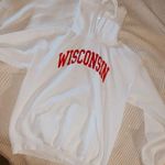 wisconsin hoodie White Size M Photo 0