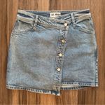 LE JEAN By Charlie Gay Alexis Mini Skirt Blue Size 26 Photo 3