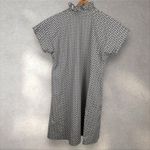 $288 Never A Wallflower Women's Size L Vicki Short Sleeve Dress Desert Chevron‎ Black Size L Photo 8