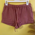 Volcom  Dusty Rose Striped Shorts Photo 0
