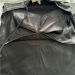 Threads & States black satin spaghetti straps cowl neck slip dress, size S party Photo 12