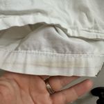 Lee  Natural Fit Just Below the Waist White Cotton Shorts XL 14/16 Photo 7