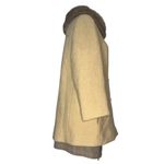 ROTHMOOR Wool Coat Fur Collar Lined 60s 70s VINTAGE Fits Size Medium Photo 2