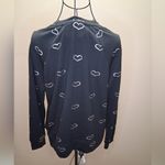 Workshop Republic Clothing NWOT  Black Sweatshirt with White Photo 4