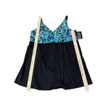 Swim365 Swimdress Womens 30 NEW Turquoise Black Blue Photo 6