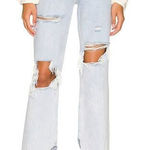 Free People NEW We the free Tapered Baggy Boyfriend, light blue, 30 Photo 0