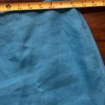 Talbots Irish Linen Turquoise Lined Pantsuit Size 16 Photo 6