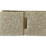 Black Gold‎ Rhinestone Stretch Elastic Belt NEW Photo 0