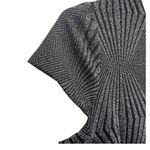 Alfani Shimmer Fit & Flare Cocktail Dress Black Gray Size 14 Knee Length Stretch Photo 9