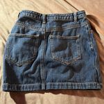Forever 21 Jeans Buttoned Skirt Photo 1