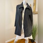 209 Brand Boutique Black Button Front Lightweight Jacket Women’s Size 8 Photo 2