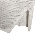 Jessica London NWOT White Open Knit Tunic Sweater Or Dress Side Vents 18/20 Photo 4