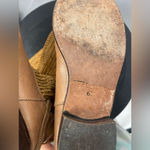 Light‎ brown riding women's boots with buckle size 6 Photo 9