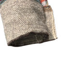 La Miel Southwest Aztec Print Button Front Shacket Women's Size Small Distressed Photo 2