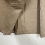 Wilfred  Aritzia Tan Linen Asymmetrical Midi Skirt Womens 00 Lagenlook Artsy Photo 2