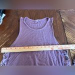 American Eagle purple soft & sexy lace up side dress Photo 6