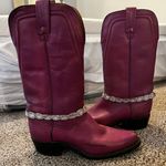 Pink Cowgirl Boots Size 6 Photo 0