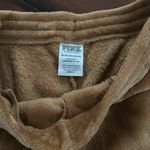 PINK - Victoria's Secret NWOT Pink Brown Teddy/Plush Pants Photo 1